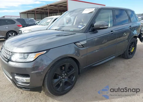 2017 Land Rover Range Rover Sport 3.0L V6 Supercharged Hse z USA, uszkodzony, nr VIN SALWR2FV0HA174938